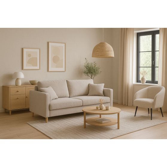 Kanapa Skandi Beige
